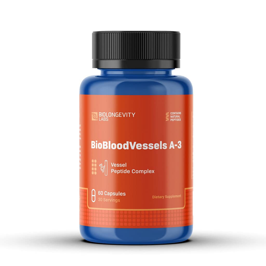 Ventfort A-3 Blood Vessels Peptide Bioregulator | BioLongevity Labs
