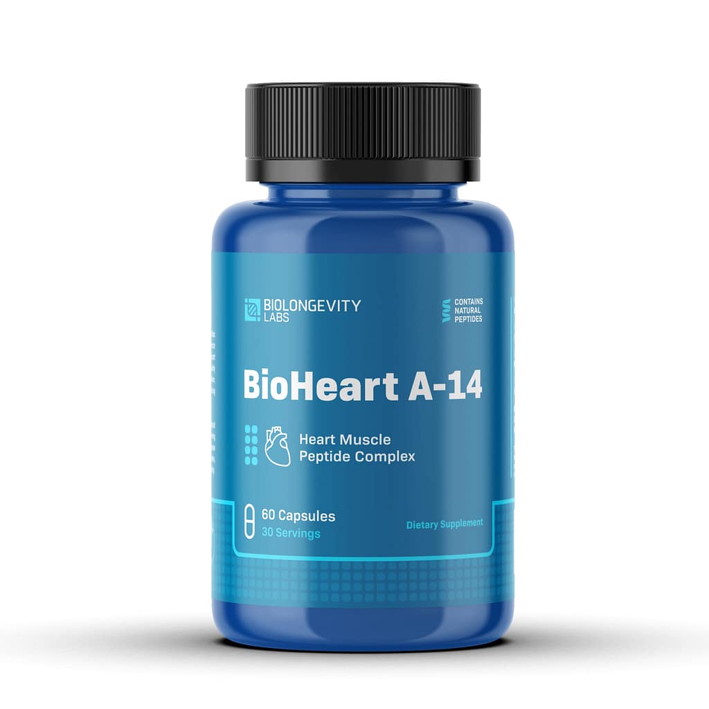 Chelohart A-14 Heart Peptide Bioregulator | BioLongevity Labs