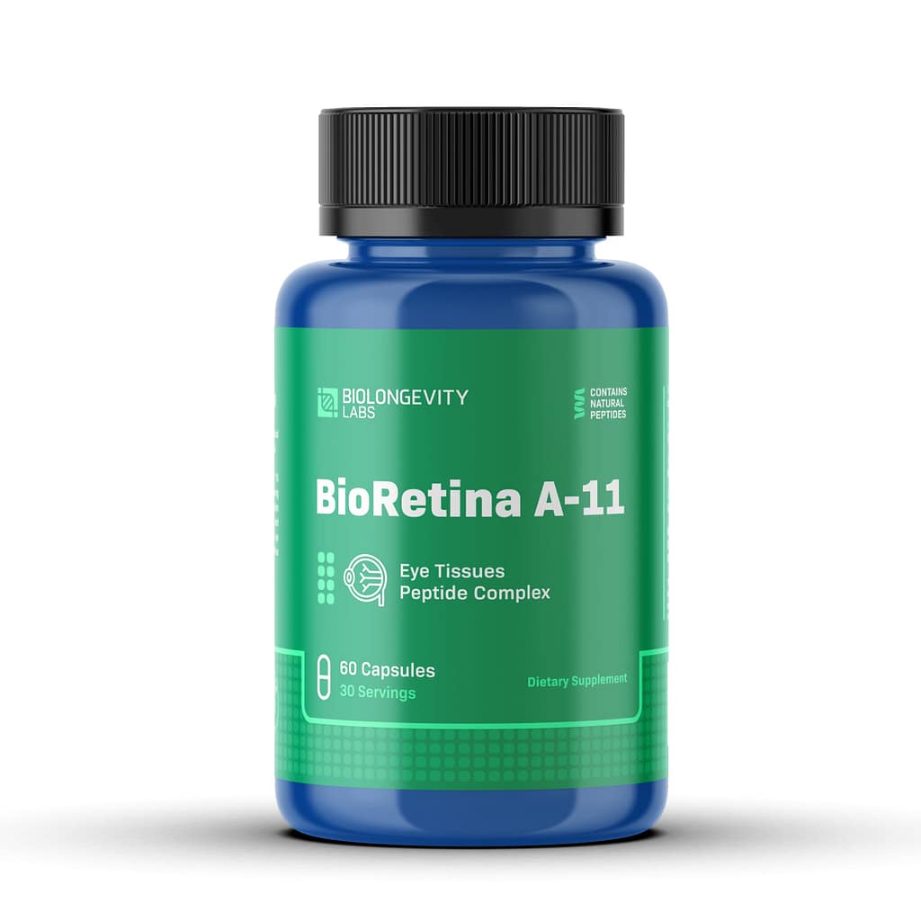 Visoluten A-11 Retina Peptide Bioregulator | BioLongevity Labs