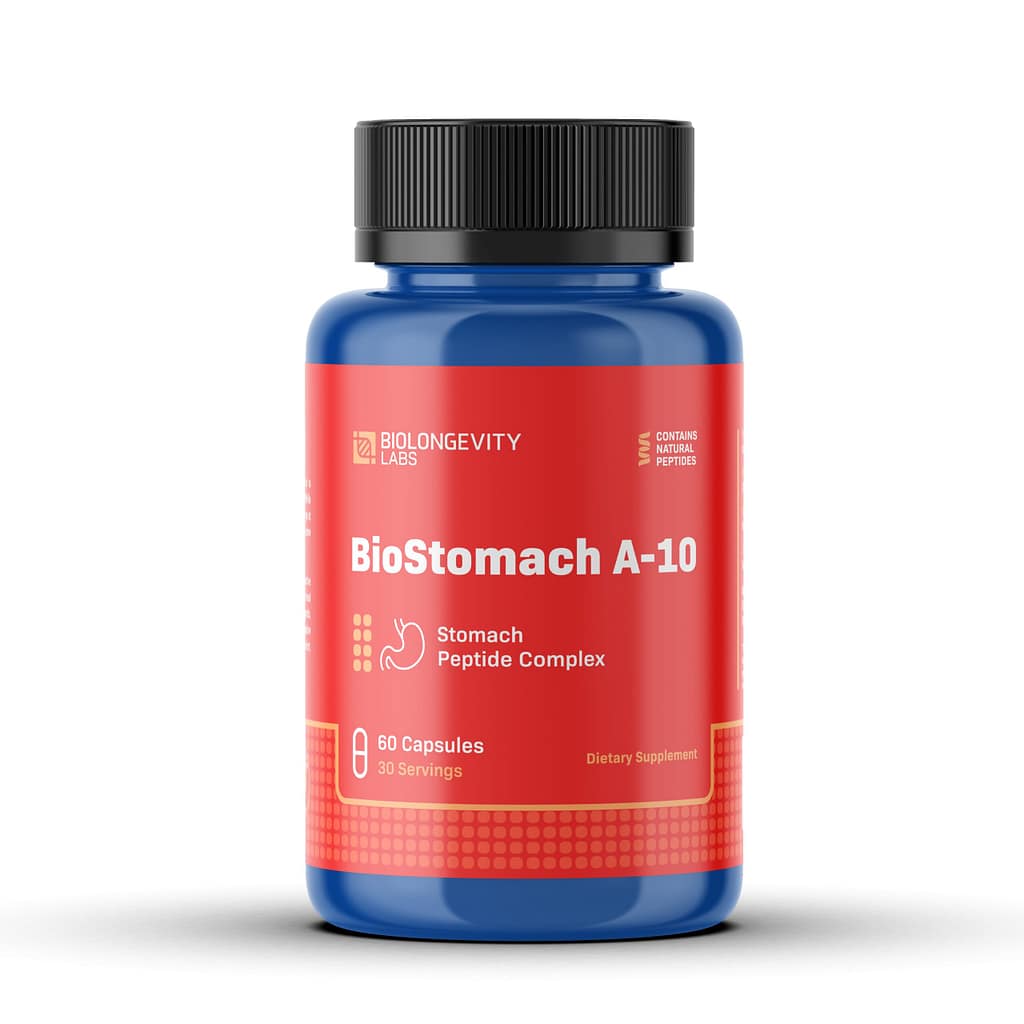 Stamakort A-10 Stomach Peptide Bioregulator | BioLongevity Labs