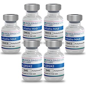 The World's Most Advanced Research Peptides and Bioregulators 18 Klotho (alphaKlothoLR) / Follistatin Female Bundle