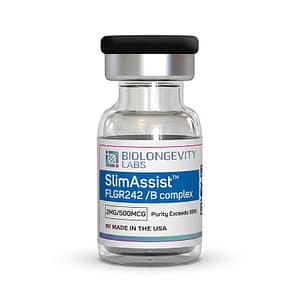 The World's Most Advanced Research Peptides and Bioregulators 29 SlimAssist (FLGR242 2MG / 500mcg B Complex)