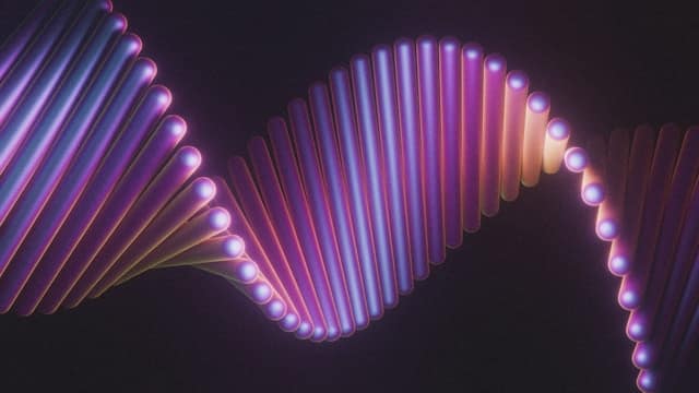 Endoluten Guide: Pineal Peptides and Bioregulator Research 3 DNA strand in pink and purple