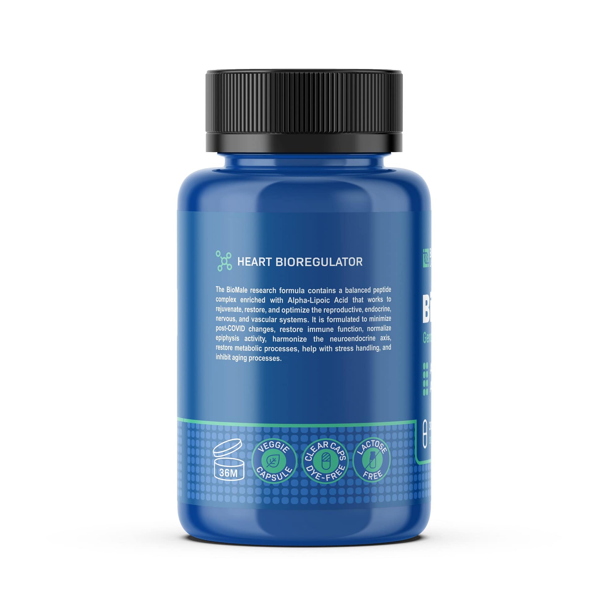 BioMale – Natural Geroprotector Complex (GPL Man) view 2