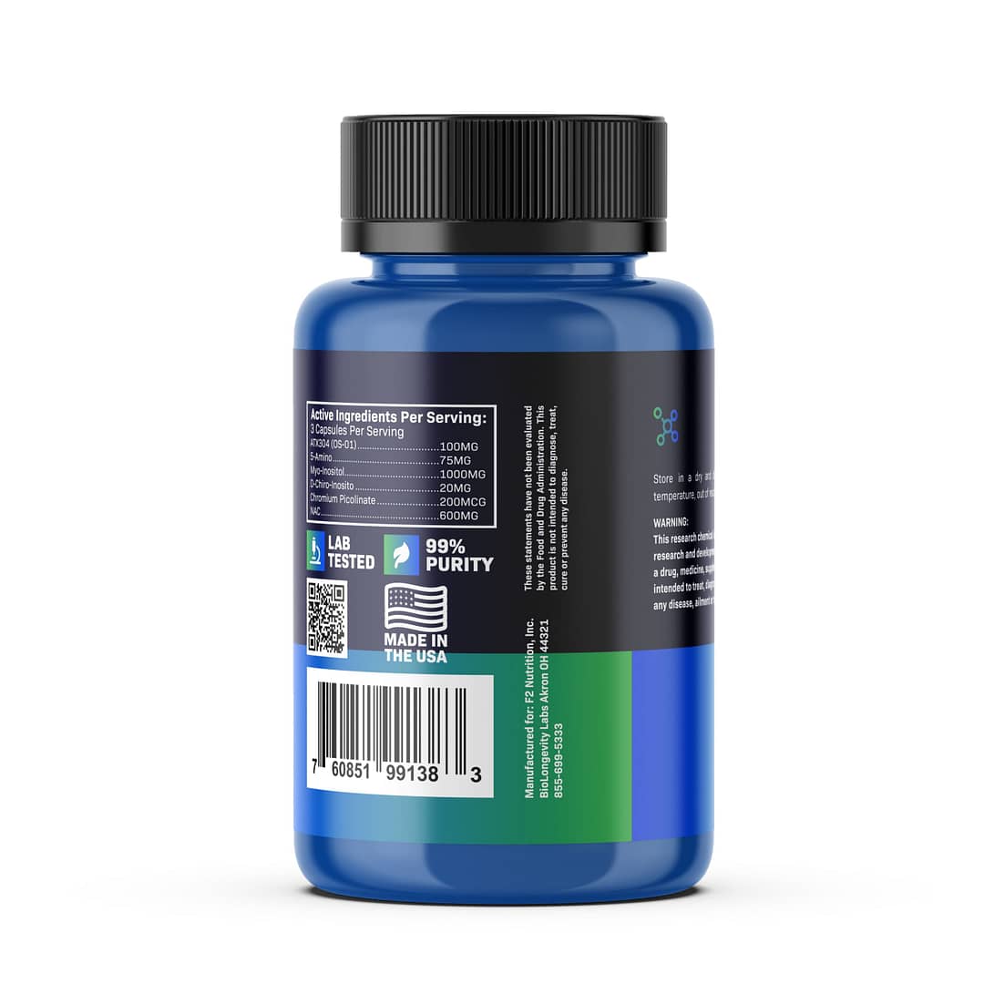 BioAmpMax - Natural AMPK Activator (ATX-304 Capsules)