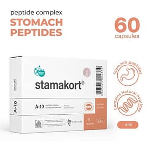 Stamakort A-10 Stomach Peptide Bioregulator (Capsules)