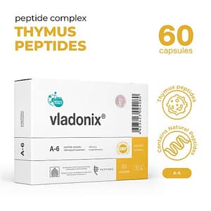 Vladonix A-6 Thymus Peptide Bioregulator (Capsules)