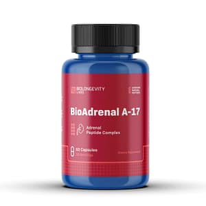 BioAdrenal A-17 60ct - front